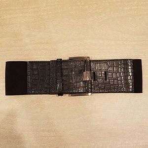 Elastic Black Belt Size XS - S